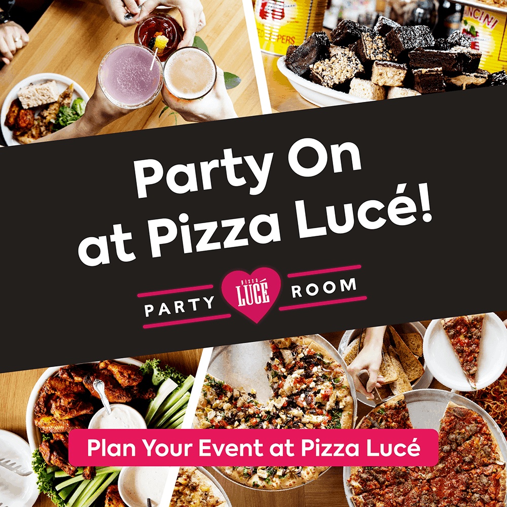 Book your next event at Pizza Lucé